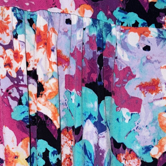 Nicole Miller Multicolor Floral Maxi Dress - Picture 2 of 4